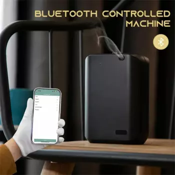Диффузор эфирного масла, электрический диффузор с управлением через Bluetooth, ароматическое устройство для дома, емкость 150 мл, домашняя машина для ароматерапии