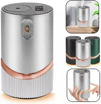 Диффузор ароматизатор автомобильный освежитель воздуха HD цифровой дисплей Портативный безводный Ароматический диффузор для дома офиса спальни