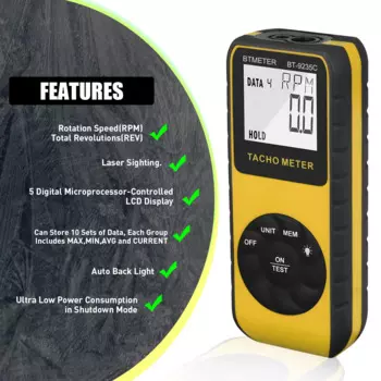 HoldPeak HP-8000B цифровой тахометр