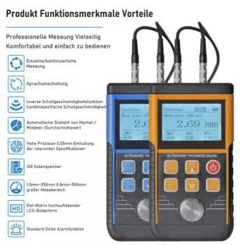 HoldPeak T9-130S Ультразвуковой толщиномер