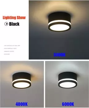 Димируемые LED потолочные светильники OEING 5-15 Вт