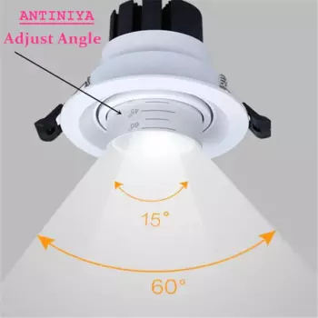 Dimmable LED Embedded Zoom Потолочный светильник abay 8-24 Вт