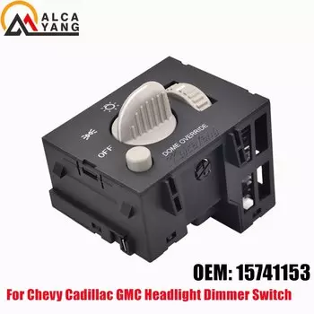 Диммер автомобильных фар, переключатель света для Chevy GMC Truck Silverado C1500 K1500 Express 1995-1999 годов 15741153