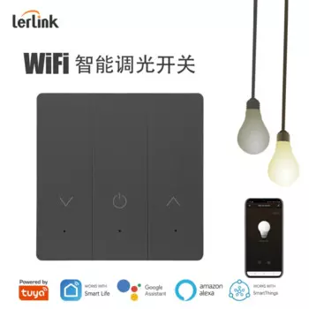 Диммер для граффити, Wi-Fi, прямое подключение, переключатель регулировки света с дистанционным голосовым управлением для мобильного телефона