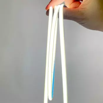 Диммируемая светодиодная лента DENGKOO 5 мм 384 LED/м тёплый/холодный белый свет