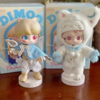 Dimoo Dream Travel Series, подвижная фигурка куклы, слепая коробка, трендовые игрушки, кавайные фигурки, коллекция украшений, модель игрушки в подарок