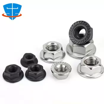 Шестигранные фланцевые гайки SHOUZHENG FASTENER нержавеющая сталь M3 M4 M5 M6 M8 M10 M12 M14 M16 M20