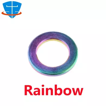 DIN7092 10/5 шт. TC4 GR5 Плоская шайба из титанового сплава M2.5 M3 M4 M5 M6 M7 M8 M10 M12 M14 M16 M18 Прокладка Ti Металлические простые прокладки Кольца