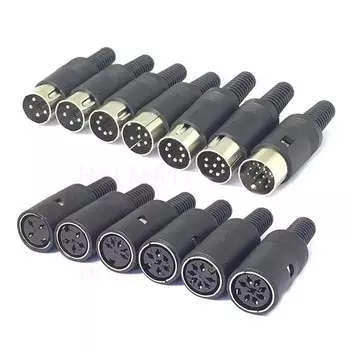 DIN 3 4 5 6 7 8-контактный адаптер J17