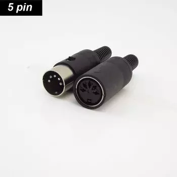 DIN разъемы 3/4/5/6/7/8/13 PIN