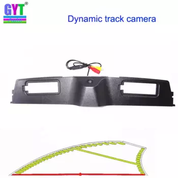 Динамическая траектория отслеживает автомобиль заднего вида, резервная парковочная камера заднего вида для Jeep Compass 2017, помощь при парковке