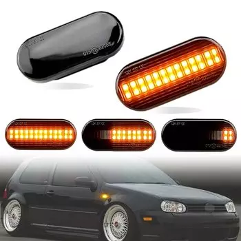 Динамический фонарь, боковой указатель, фонарь для SEAT Leon 1P Ibiza Mk3 6L Mk4 6J Toledo Exeo Sedan Exeo ST