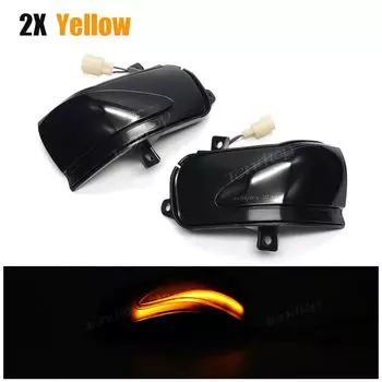 Динамический светодиодный указатель поворота, мигалка со стрелкой для Honda Fit Jazz GE INSIGHT ZE, повторитель, боковое зеркало, мигалка 2009-2013 2014