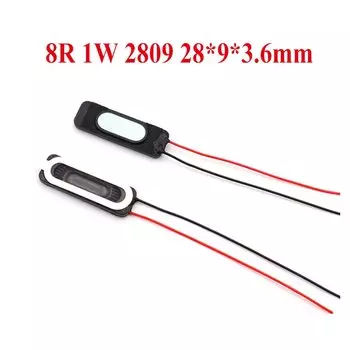 1 пара, внешний динамик для ноутбука, 1 Вт, 8R, 2809, громкий динамик 8 Ом, 1 Вт, 8R, 1 Вт, 28*9*3,6 мм