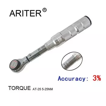 Динамометрический ключ ARITER Хромованадиевая сталь 1-330 Н·м