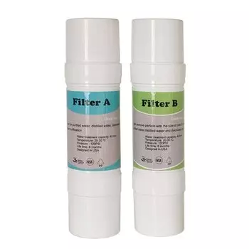 Диодный лазер 808, встроенный фильтр для воды A и B для диодных лазеров, охлаждающая машина для салона красоты, размер входа и выхода: 3/8 дюйма, комплект из 2 шт.