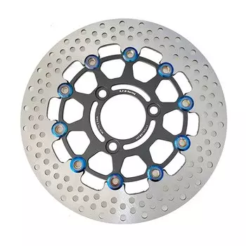 Диск калибра 220 мм, 260 мм, передние и задние колеса с 3 отверстиями для скутера, уличного скутера, электрического скутера