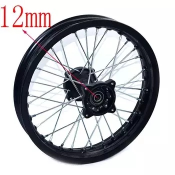 Диск задний 14 дюймов из алюминиевого сплава, диск зеленый 1,85x14 "90/100-14 дюймов для внедорожного велосипеда, питбайка CRF Kayo BSE Apollo