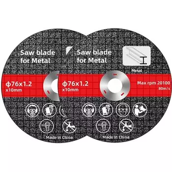 Дисковые пильные диски XMSJ 3 дюйма, смоляной клей + керамический оксид алюминия