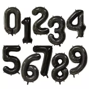 Disney 30 40-дюймовые градиентные розово-красные фольгированные цифры