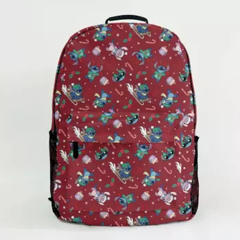 Disney чип и Дейл Stitch Рождество B7170 аниме индивидуальный рюкзак рюкзаки мультяшная сумка дорожный рюкзак подарок