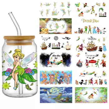 MINISO Наклейка Disney Peter Pan Tinker Bell для кружки