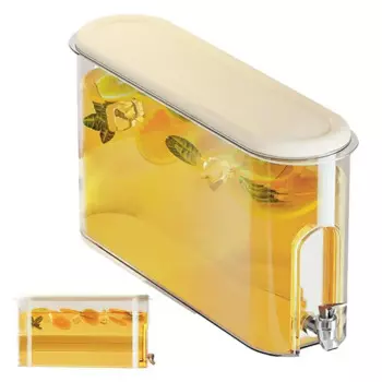 Диспенсер для воды в холодильнике, 4 л, диспенсер для напитков с держателем