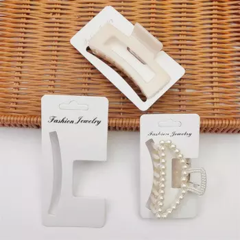 Картонные подставки для заколок для волос HWetR