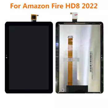Дисплей 8 дюймов HD 8 2022 для Amazon Kindle Fire HD8 2022, ЖК-дисплей 12-го поколения, детали для замены