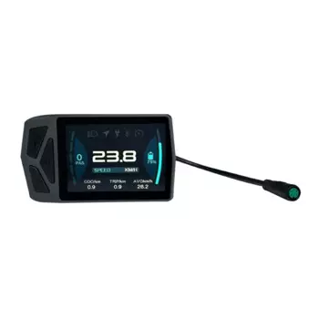 Дисплей B02U для электровелосипеда, черный ЖК-дисплей для Bafang Mid Motor BBS 01 02 HD, водонепроницаемая панель для электровелосипеда