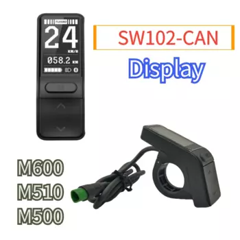 Дисплей Bafang-Mid Motor, дисплей протокола SW102-CAN, подходит для M500, M510, M600, M620, M820, M420, Mini