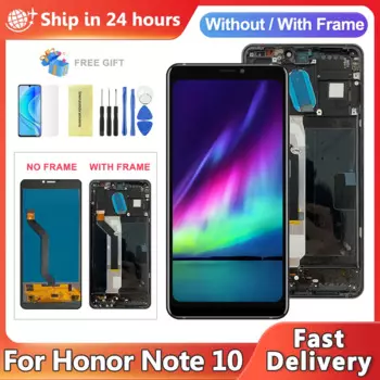 Дисплей для Huawei Honor Note 10 RVL-AL09, ЖК-дисплей, дигитайзер сенсорного экрана в сборе для Honor note10, замена экрана