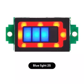 Дисплей уровня заряда Aideepen для батареи 18650