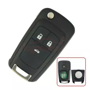 Дистанционный ключ 13500226 Cruze 3 кнопки 434 МГц для Chevrolet V2T 01060512