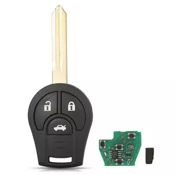Дистанционный Ключ Jingyuqin 315 МГц Для Nissan Sylphy Cube Juke Rogue Micra Qashqai Altima Maxima Sentra Versa-ABS + Металли...