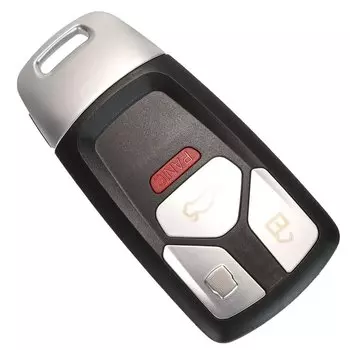 Дистанционный Ключ Jingyuqin Для Audi A3 A4 A4L A5 A6 A8 Quattro Q5 Q7 S5 SQ7 TT 2017 UP-умный Брелок С 3 Обновляемыми Кнопками