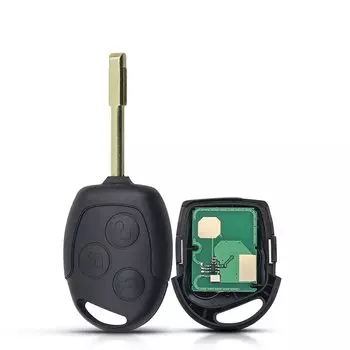 Дистанционный ключ KEYYOU, полный Автомобильный ключ для FORD Focus Ka Mondeo Galaxy Fiesta Fusion 433 МГц 4D60 ID63 чип 3 кнопки 2006 2007