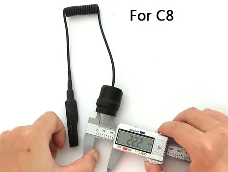 Дистанционный выключатель давления для Litwod A100 V5 C8 фонаря