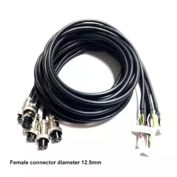 DIVEDEER авиационный разъем GX16-XH2.54 2/3/4/5/6/7/8/9/10-контактный шнур питания 20-200см