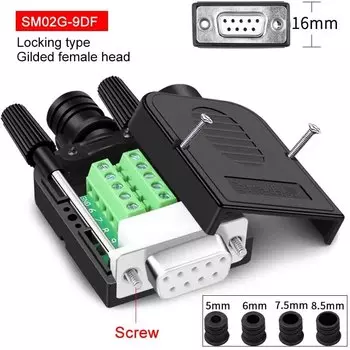 DIVEDEER DB9 Solder-free Connector