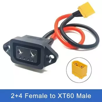 DIVEDEER XT90 Разъем для зарядки литиевой батареи