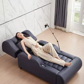 Диван кожаный для гостиной, офиса