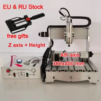 DIY 3040 Фрезерный станок с ЧПУ по металлу, 3-4 оси, USB PCB, гравировальный фрезерный станок по дереву, 0,8 кВт, 1,5 кВт, 2,2 кВт, дополнительный Watertank для токарного станка по металлу