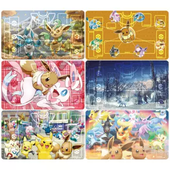 Diy 60*35*0,2 см PTCG специальный игровой коврик для карт Eeveelution Flareon Umbreon сильвеон подарок игрушка игра Аниме Настольный коврик