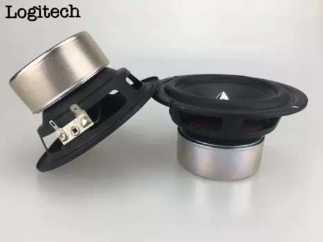 DIY аудио HIFI 4 дюйма 4 дюйма полночастотный громкоговоритель металлический полностью закрытый полный частотный громкоговоритель 1 пара