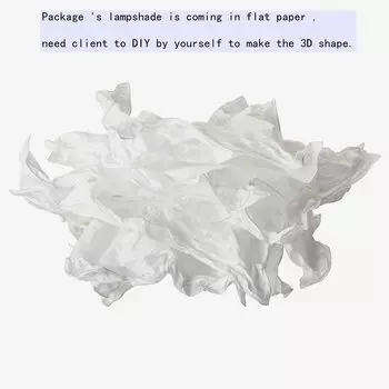 DIY бумажный абажур Topdii 42 см