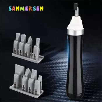 SANMERSEN Электрическая шлифовальная машина 10448 черная