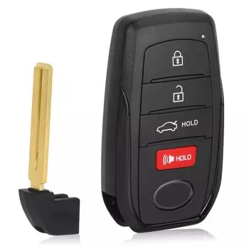 DIYKEY 2/3/4/5/6 смарт-брелок с дистанционным управлением для Toyota Sienna Venza Tacoma Tundra 2021 2022 2023 2024