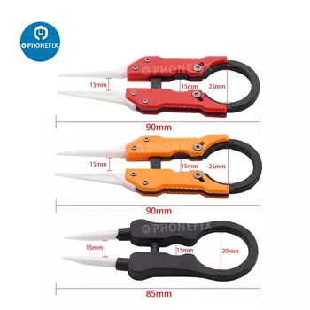 DIYPHONE Антистатические керамические пинцеты для пайки 3 шт.