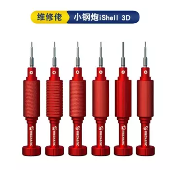 МЕХАНИК IShell 3D отвертка прецизионная магнитная нескользящая набор инструментов для разборки устройства для IPhone Samsung ремонтный набор ручных инструментов